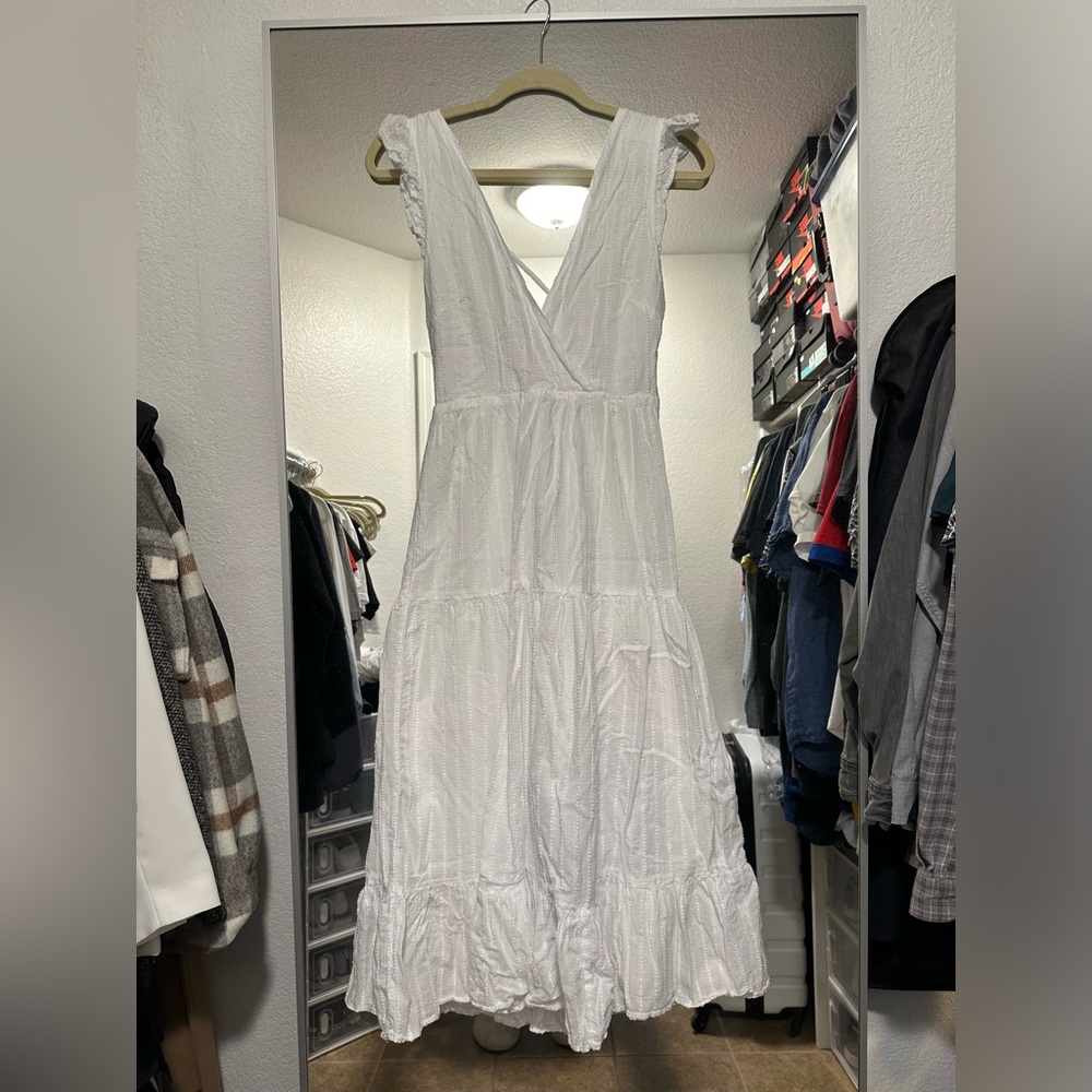 Zara White Dress size xs